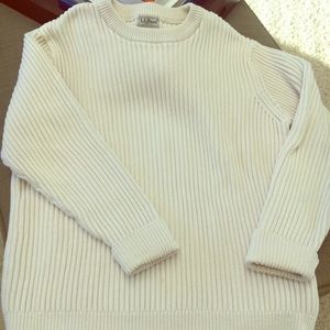 LL Bean Ribbed Sweater